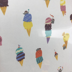クリアファイル ペンギン×アイスクリーム　 3枚目の画像
