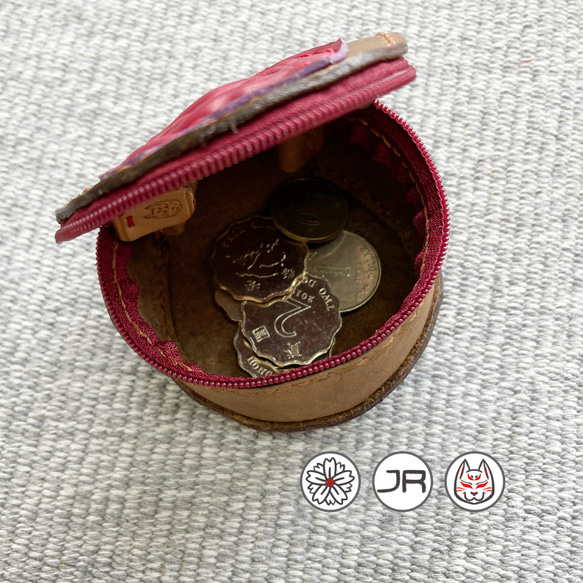 和式 日本貓 坡財貓 拉鍊款 散銀袋 第8張的照片