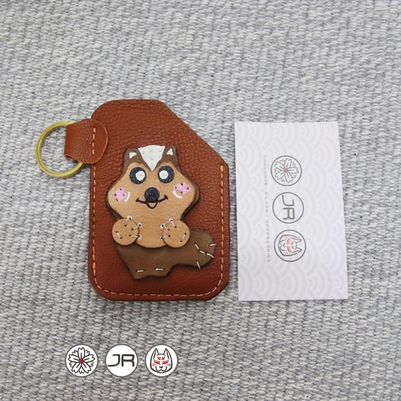 動物拼皮 松鼠️ card holder  咭套 卡皮套 第6張的照片