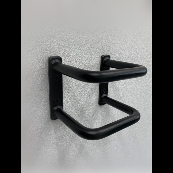 ドライヤーホルダー　｜アイアン｜インダストリアル｜男前 2枚目の画像