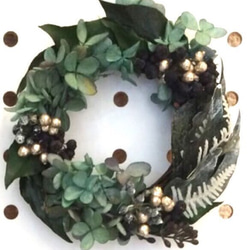 green mini wreath 1枚目の画像