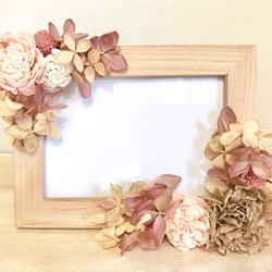 carnation natural photo frame 1枚目の画像