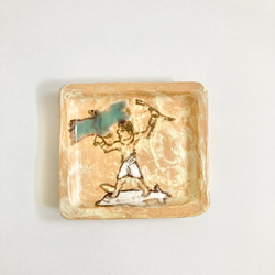 エジプトの壁画豆皿(Happy Journey) 3枚目の画像