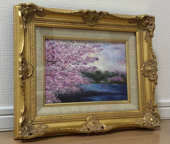 水辺の桜 2枚目の画像