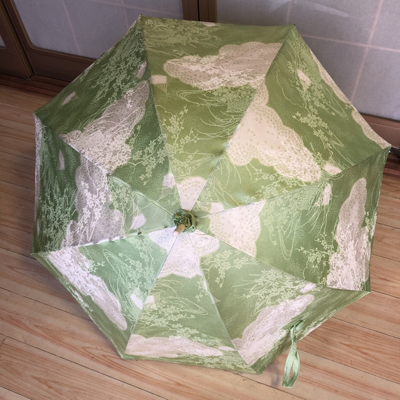 日傘 着物リメイク(正絹紬)