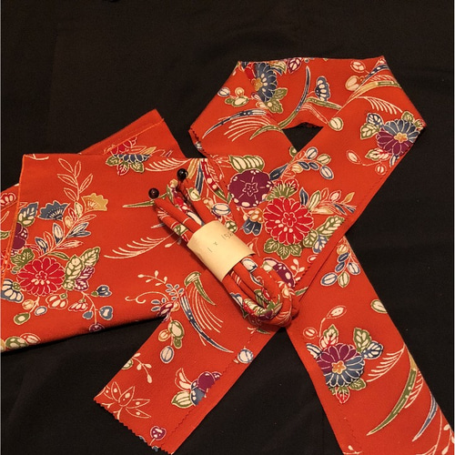 半衿 帯揚げ 帯締め3点セット 着物リメイク 和装小物（帯・半襟） もな  