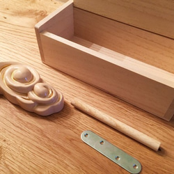 【モダン神棚（壁掛け）】かわいい雲型の漆塗モダン神棚｜神棚 4枚目の画像