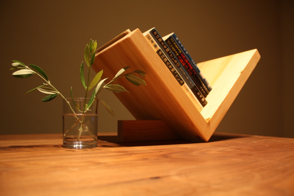 オーダーメイド ウッド マガジンラック