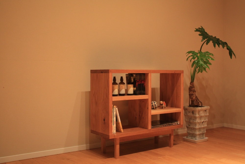 杉×楢（オーク）無垢 120cm 鈴木権之助商店 TV台