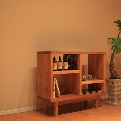 スマートシェルフ【楢材（オーク）無垢材タイプ】 棚・シェルフ