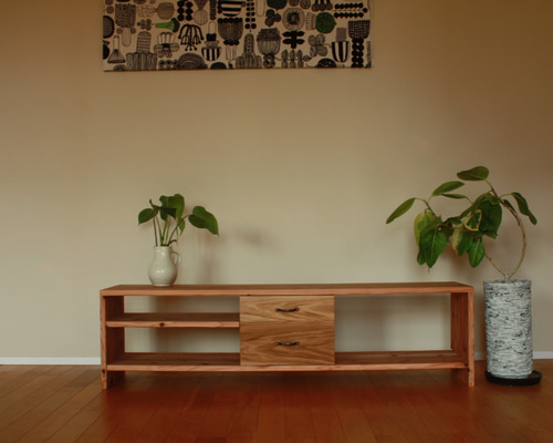 鈴木権之助商店 杉×楢（オーク）無垢 TV台 120cm 鈴木権之助商店 杉×楢（オーク）無垢 TV台 120cm - メルカリ