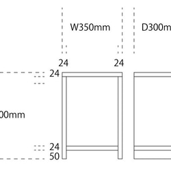 【snufkinさま専用】　オーダーシェルフ作成工事 2枚目の画像