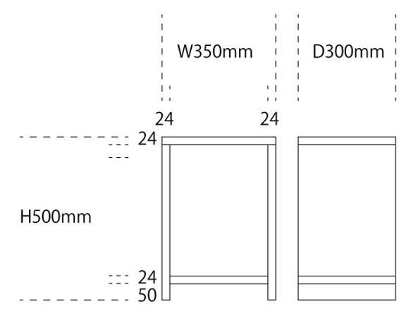 【snufkinさま専用】　オーダーシェルフ作成工事 2枚目の画像