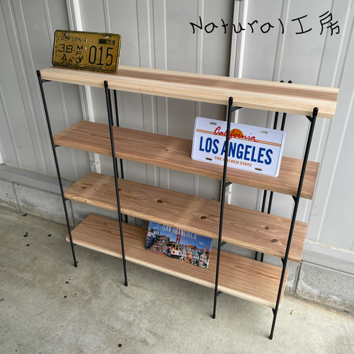 大人気‼️ 手作りアイアン家具 アイアンシェルフ折り畳みラック 大人気‼️ 手作りアイアン家具 アイアンシェルフ折り畳みラック