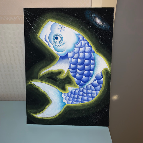 注目の 鯉のぼり 絵画 まるた 通販 12722913｜Creema(クリーマ) 絵画