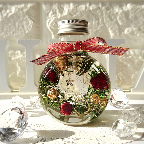 ◆ハーバリウム　285 merry Christmas ¨*:✼.。 ◇ハーバリウム 285 merry Christmas ¨*:✼.。 【公式通販】 ◇ハー