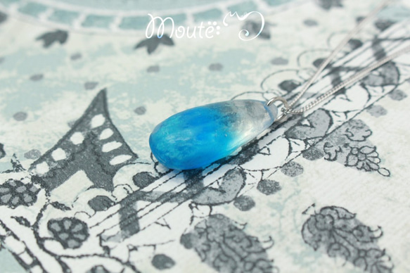 天色の雫石【ペンダント】 1枚目の画像