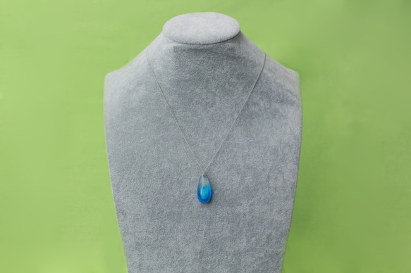 天色の雫石【ペンダント】 3枚目の画像