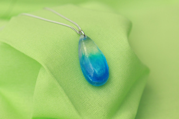 天色の雫石【ペンダント】 6枚目の画像