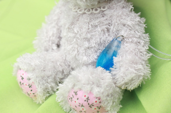 天色の雫石【ペンダント】 8枚目の画像