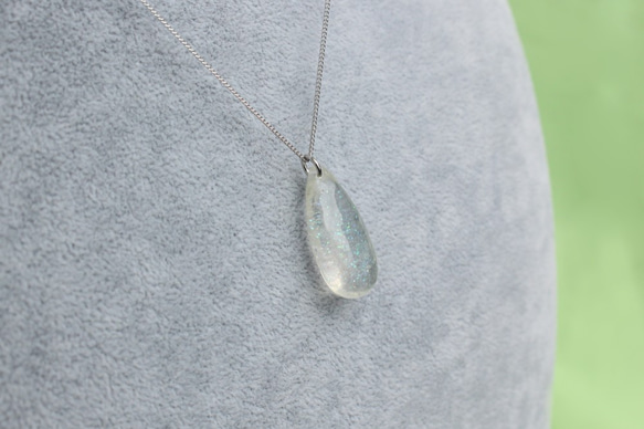 月白の雫石【ペンダント】 7枚目の画像