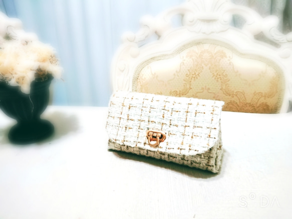 ☆大人のツイードポーチ ポーチ Rivergeリバージュ 通販 7993340