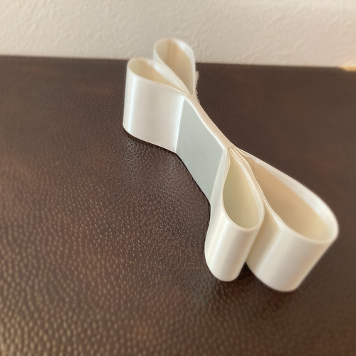 サテンリボンのリボンボンネ (オーダー品) ヘッドドレス