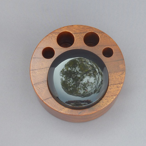 木製品の朱肉付き印鑑立て その他インテリア雑貨 Ishino-Wood 通販