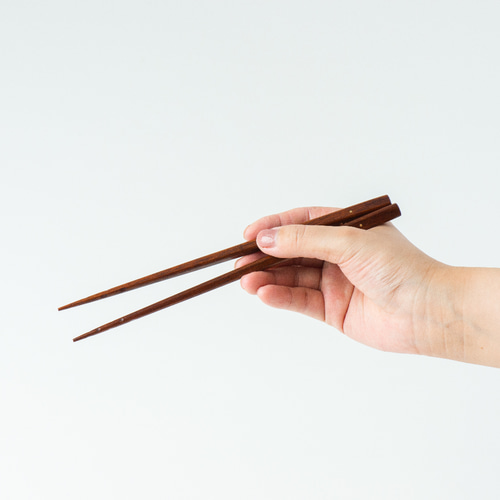 熊本 人吉木工の手仕事作品 「銀象嵌夫婦箸」 箸・箸置き Ishino-Wood