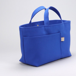 北欧デザインが目を引くキャンバスバッグ、シップトート。北欧×富士金梅 海青の帆布トートバッグ 10枚目の画像