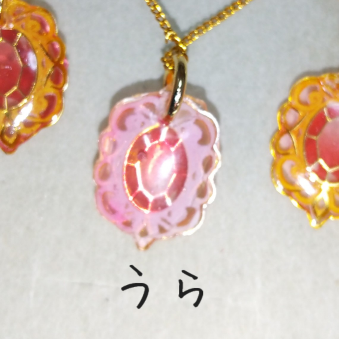宝石研究所からのjewelレジンネックレス&ピアスセット✨