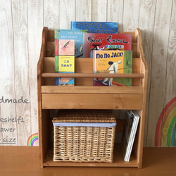 絵本棚　おもちゃ棚　✨ 木製棚　ハンドメイド　モンテッソーリ 絵本棚 木製棚 おもちゃ棚 ハンドメイド モンテッソーリ 棚