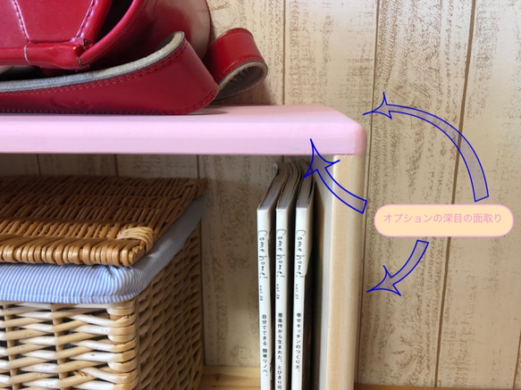 【キャスター】モンテッソーリ　フリーラック　ボックス収納　オープンラック　ランドセルラック　教具棚　ミディアム~90cm 　　　　　　　　　　　　　　　　　　　　 カラー こちらの商品も