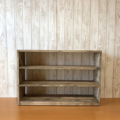 収納棚　オープンラック　モンテッソーリ　本棚　キッチンラック ka-81220_1.jpg