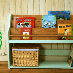 緑（グリーン） 本棚・絵本棚・マガジンラック のおすすめ人気通販