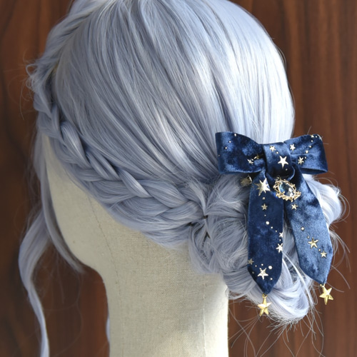 とたろ❣️アーティストベア♡アンティーク風　白いドレス、リボン、ブローチ付き 楽天市場】ボンネ リボン マリアージュ | ヘッドドレス 髪飾り