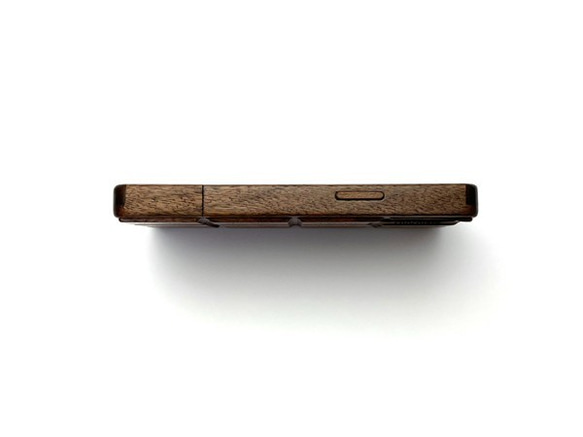 受注生産 iPhone12mini用 板チョコ型木製ケース 4枚目の画像