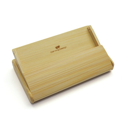 表皮削り竹製名刺入れ -白竹- 名刺入れ・カードケース Carving Design