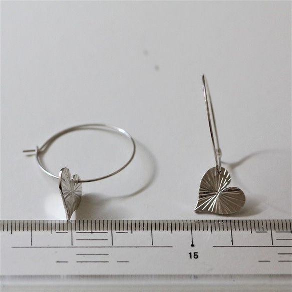 [訂單製作]特朗普馬克的耳環心 第4張的照片