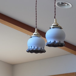 蝶柄透かし彫りランプシェード スタンドライト・テーブルランプ