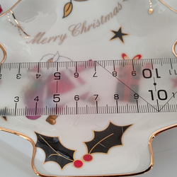 クリスマスツリー皿１枚✨ 5枚目の画像