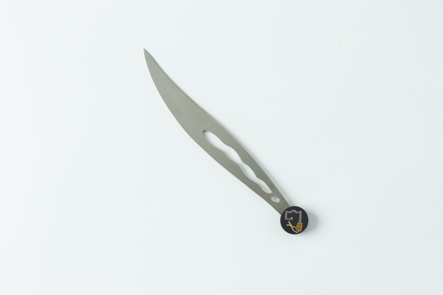 小型ナイフ付 ペーパーナイフ 美品 箱入 肥後象嵌 439