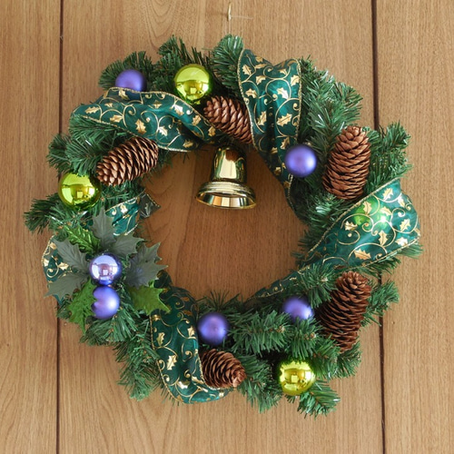 松ぼっくりのクリスマスリース リース Ding an sich 通販 1508041