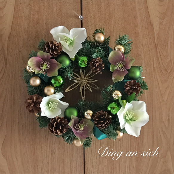 森のクリスマス＊Christmas wreath＊30cm 5枚目の画像