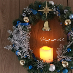ベツレヘムの森＊Christmas wreath＊45cm 1枚目の画像