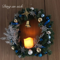 ベツレヘムの森＊Christmas wreath＊45cm 5枚目の画像