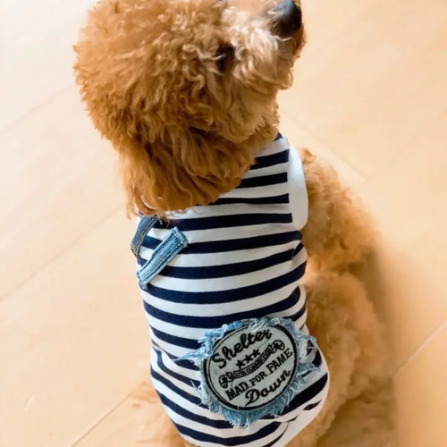 アメリカンなタンクトップ　Mサイズ イタグレ服　犬服 アメリカンなタンクトップMサイズ イタグレ服犬服 【公式通販】