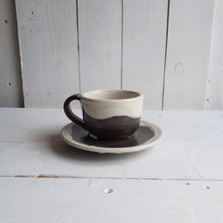 ガトーショコラ風コーヒーカップ＆ソーサー 5枚目の画像