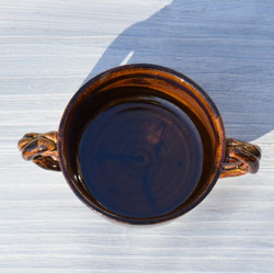 飴釉鉄彩飴釉鉄彩スープカップ 3枚目の画像