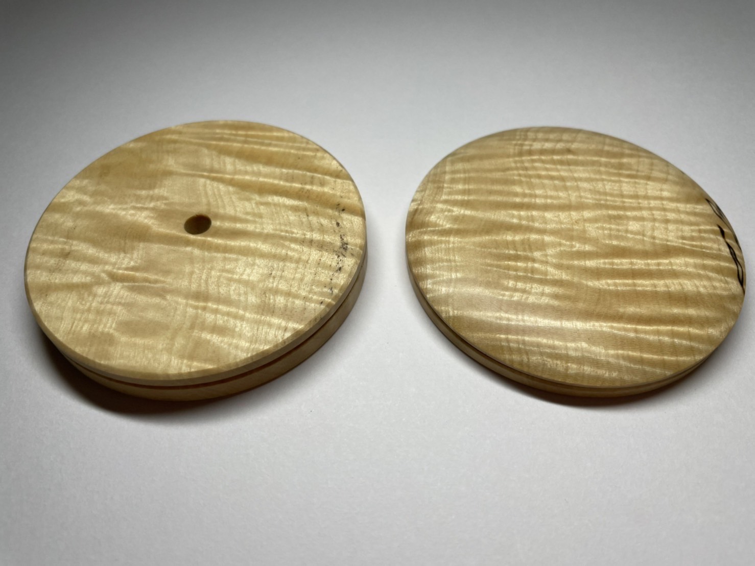 ナンタケットバスケット　素材　5インチ用　ラウンドベース　栃の木